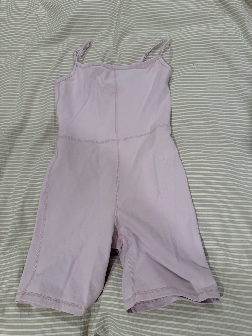 Wilfred Light Pink Kids Stretch One-Piece Romper